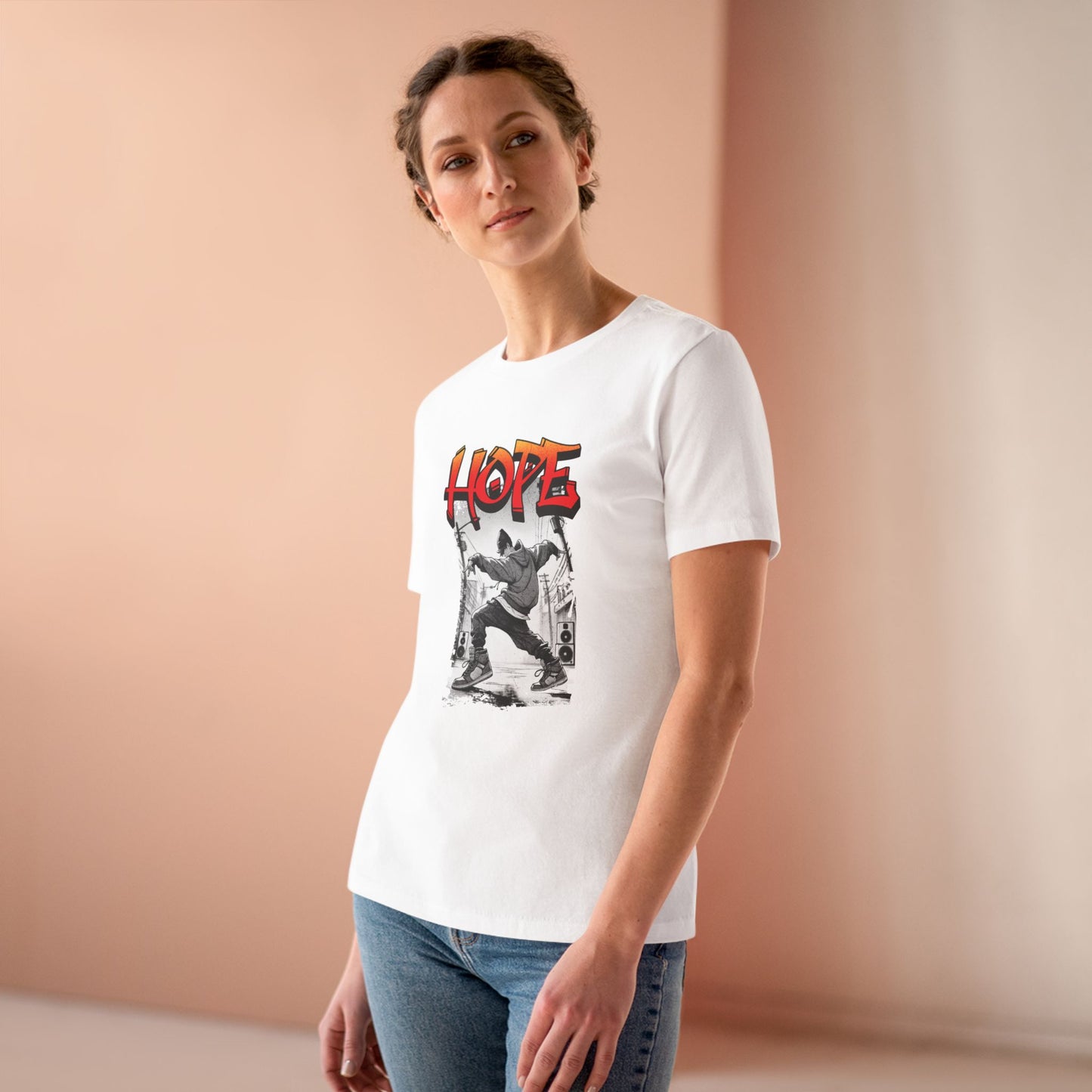Hobi Concert Women's Tee - HOTS with Hope - Fanmade BTS Merch - Soft Jersey T-Shirt