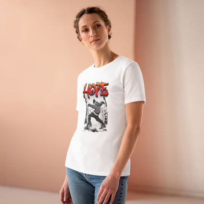 Hobi Concert Women's Tee - HOTS with Hope - Fanmade BTS Merch - Soft Jersey T-Shirt