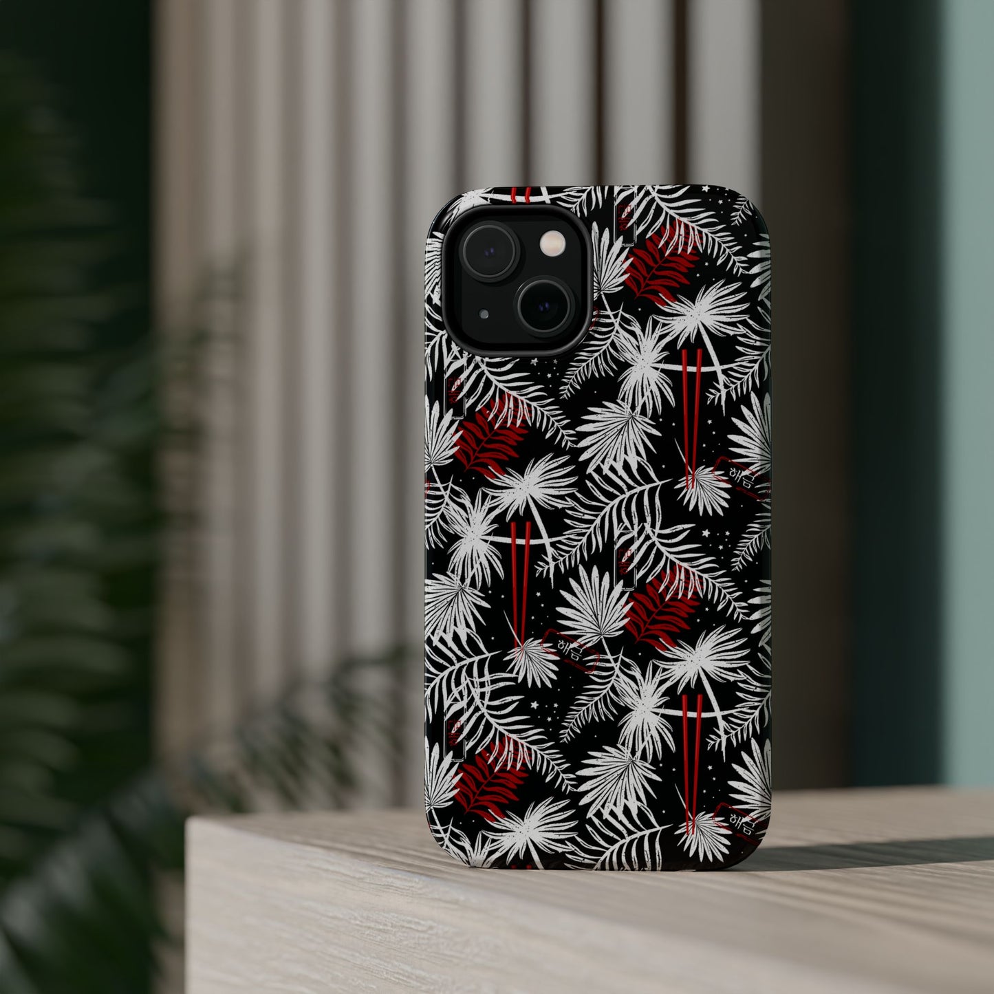 Tropical Chopsticks Magnetic Tough Phone Case