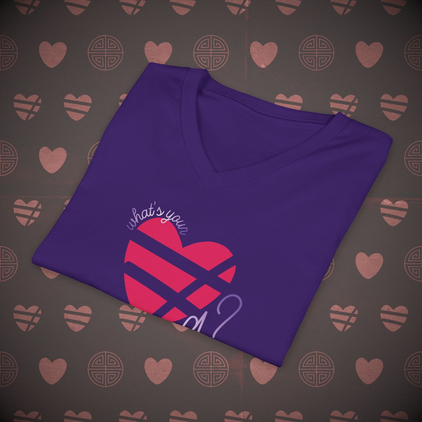 OT7 V-Neck Shirt - What's Your Love Song? - Unisex Jersey T-Shirt