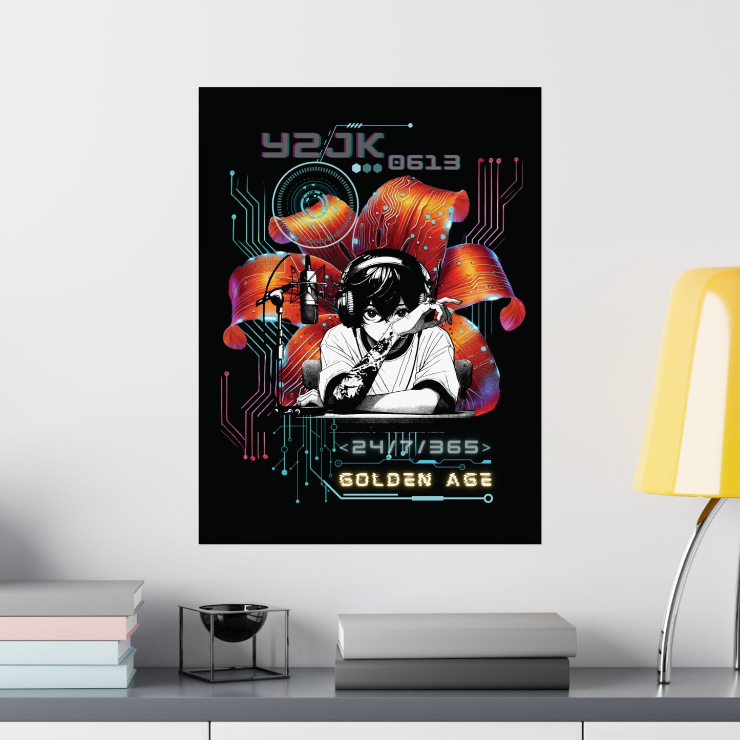 Jungkook Y2JK Retro Series Matte Poster