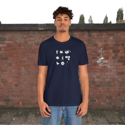 Walking Like A Duck Unisex Jersey Short Sleeve Tee