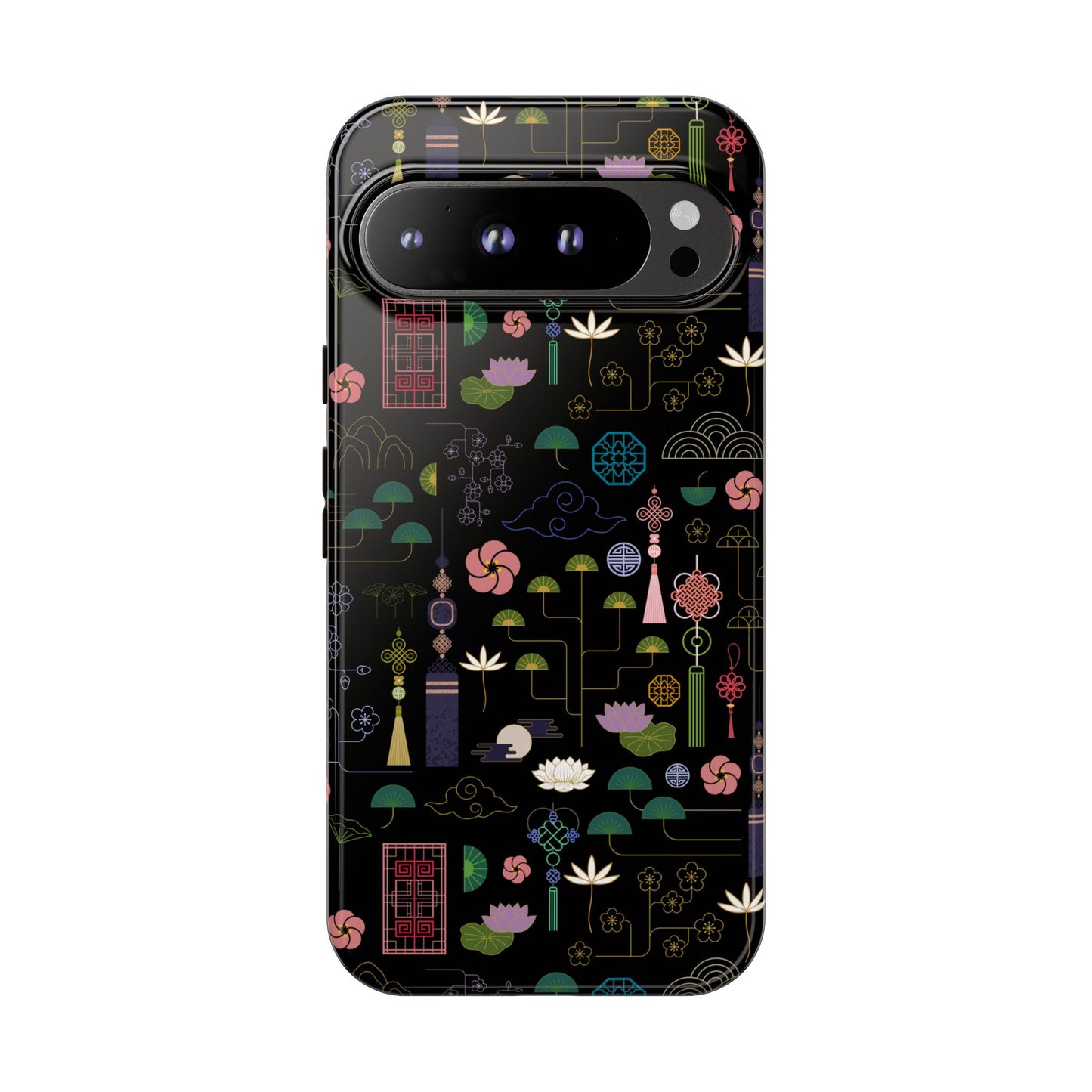 Norigae Night Garden Tough Phone Case - Elegant K-Pop Merch - iPhone, Galaxy, Pixel Cover