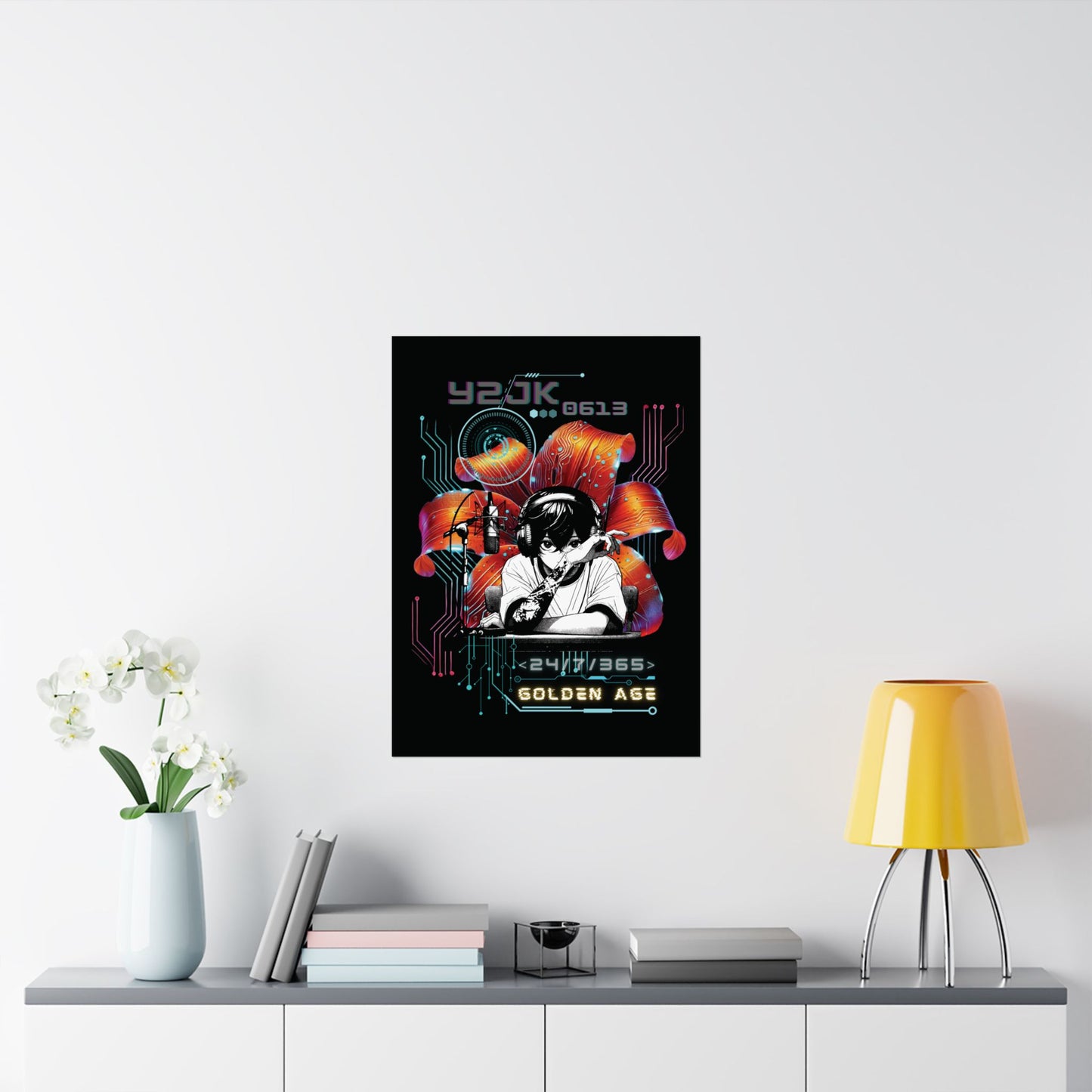 Jungkook Y2JK Retro Series Matte Poster