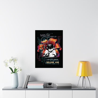 Jungkook Y2JK Retro Series Matte Poster