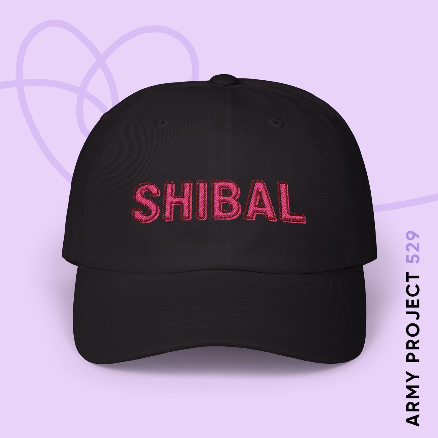 Shibal Bold Embroidered Baseball Cap
