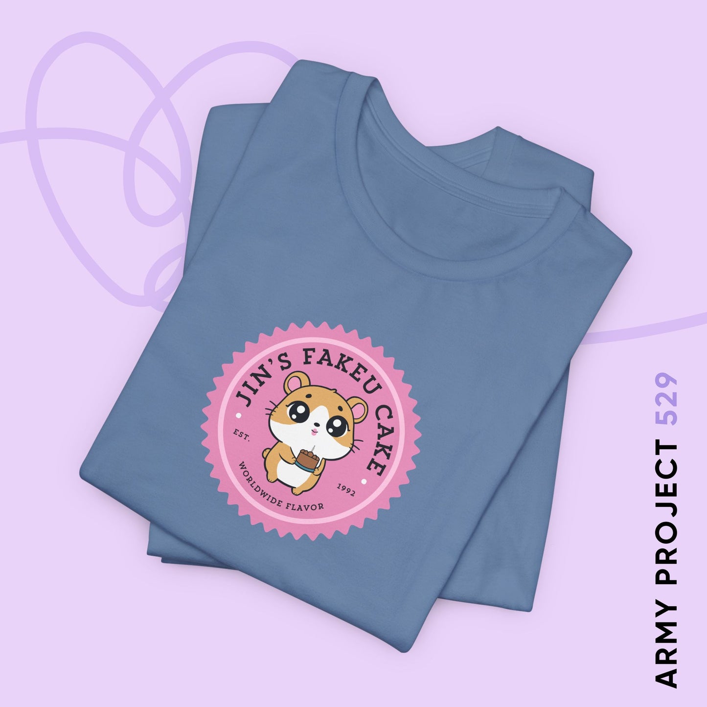 Jin Fakeu Cake Unisex Jersey Short Sleeve Tee