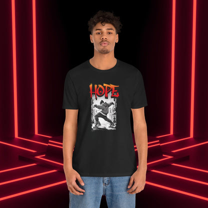 Hobi Concert Short Sleeve Shirt - HOTS with Hope (Arson Ver.) - Fanmade BTS Merch - Soft Unisex T-Shirt