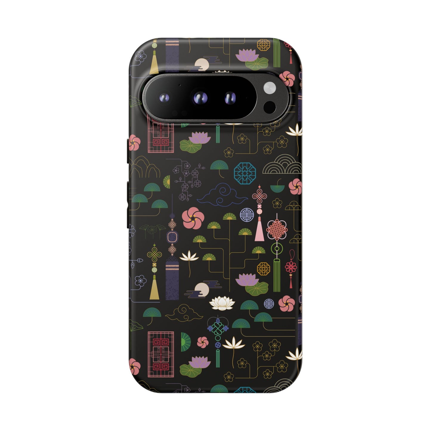 Norigae Night Garden Tough Phone Case - Elegant K-Pop Merch - iPhone, Galaxy, Pixel Cover