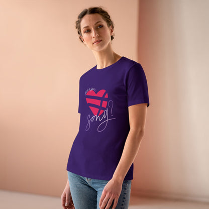 OT7 Women's Tee - What's Your Love Song? - Soft Jersey T-Shirt