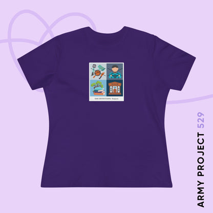 Namjoon Care Instructions Women's Relaxed Jersey Short Sleeve Tee
