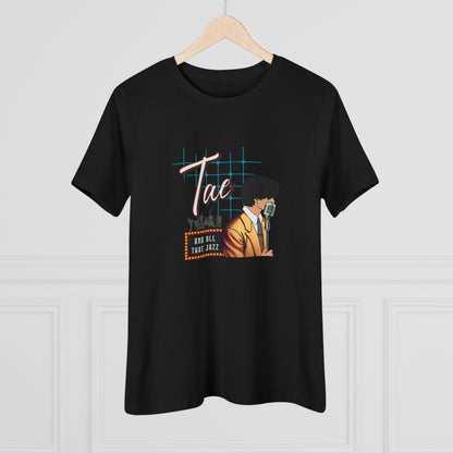 Taehyung 1950s Retro Series Women's Relaxed Jersey Short Sleeve Tee