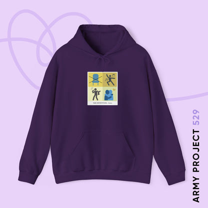Jimin Hoodie - Funny Fanmade BTS Merch - Care Instructions - Cozy Unisex Sweatshirt