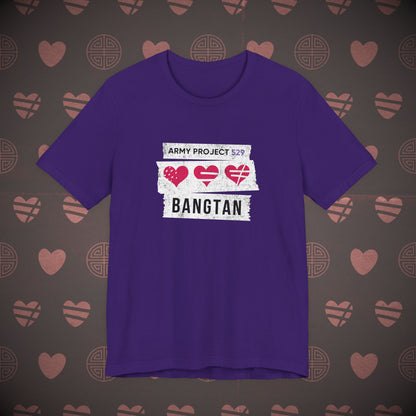OT7 Short Sleeve Shirt - AP529 <3 Bangtan - Unisex Jersey T-Shirt