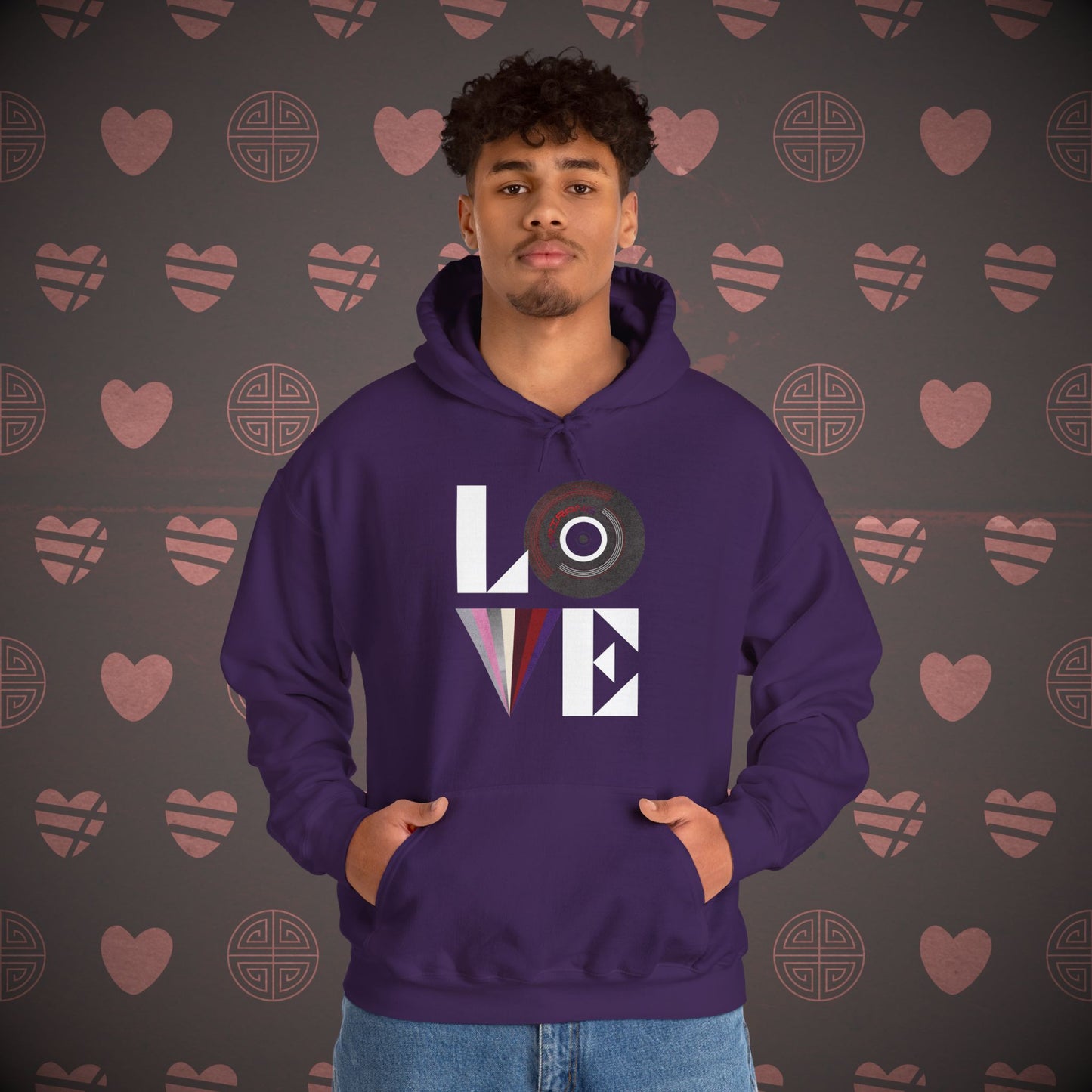 OT7 Hoodie - Love Record - Cozy Unisex Sweatshirt