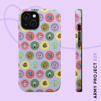 OT7 Magnetic Phone Case - Cute Fanmade BTS Merch - Namgoodies Bakery - iPhone, Galaxy, Pixel