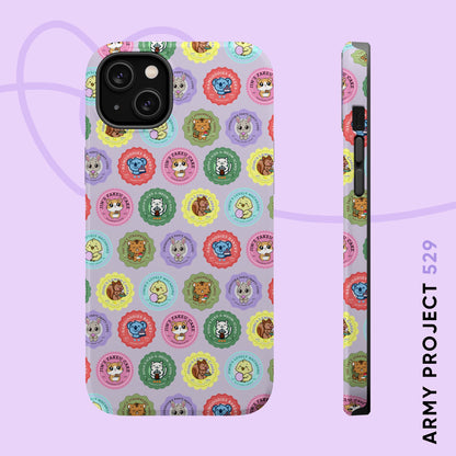 OT7 Magnetic Phone Case - Cute Fanmade BTS Merch - Namgoodies Bakery - iPhone, Galaxy, Pixel