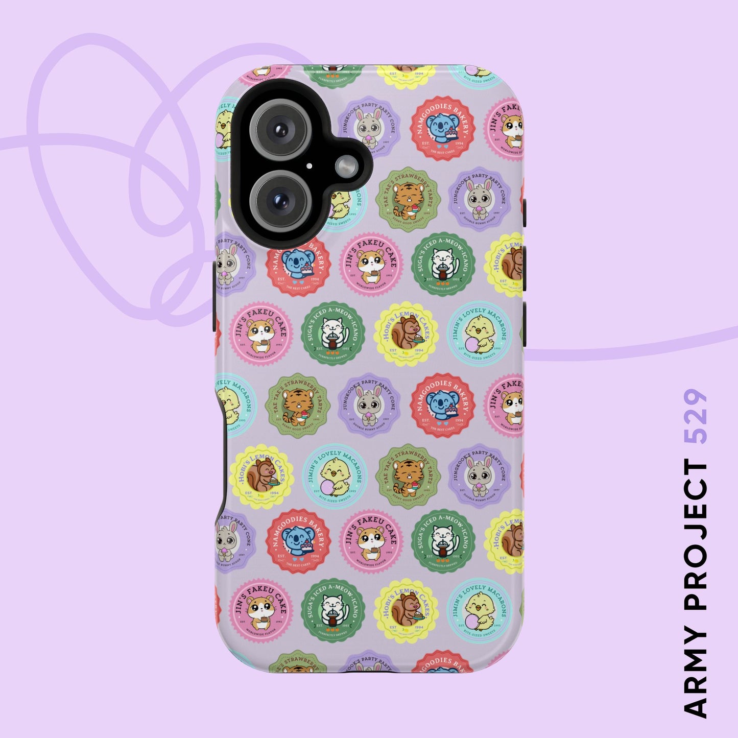Namgoodies Bakery OT7 Magnetic Tough Phone Case