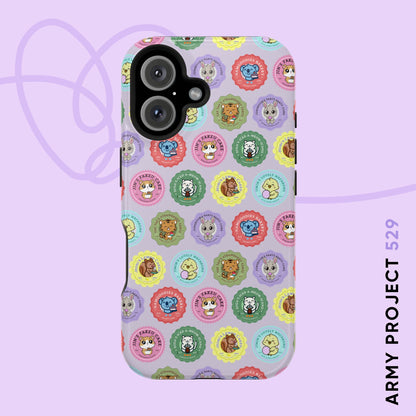 OT7 Magnetic Phone Case - Cute Fanmade BTS Merch - Namgoodies Bakery - iPhone, Galaxy, Pixel