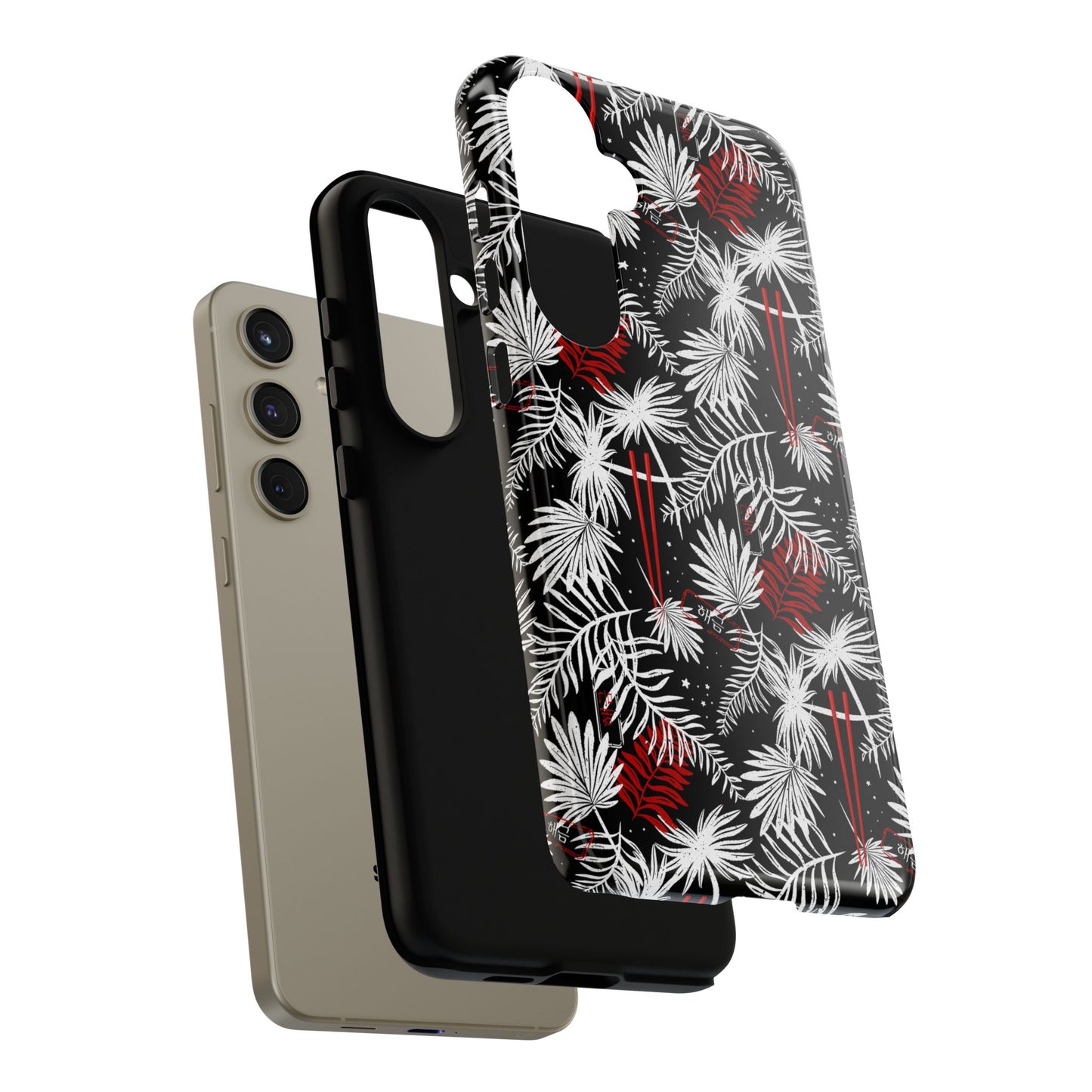 Tropical Chopsticks Tough Phone Case