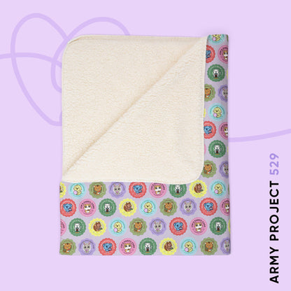 Namgoodies Bakery OT7 Fleece Sherpa Blanket