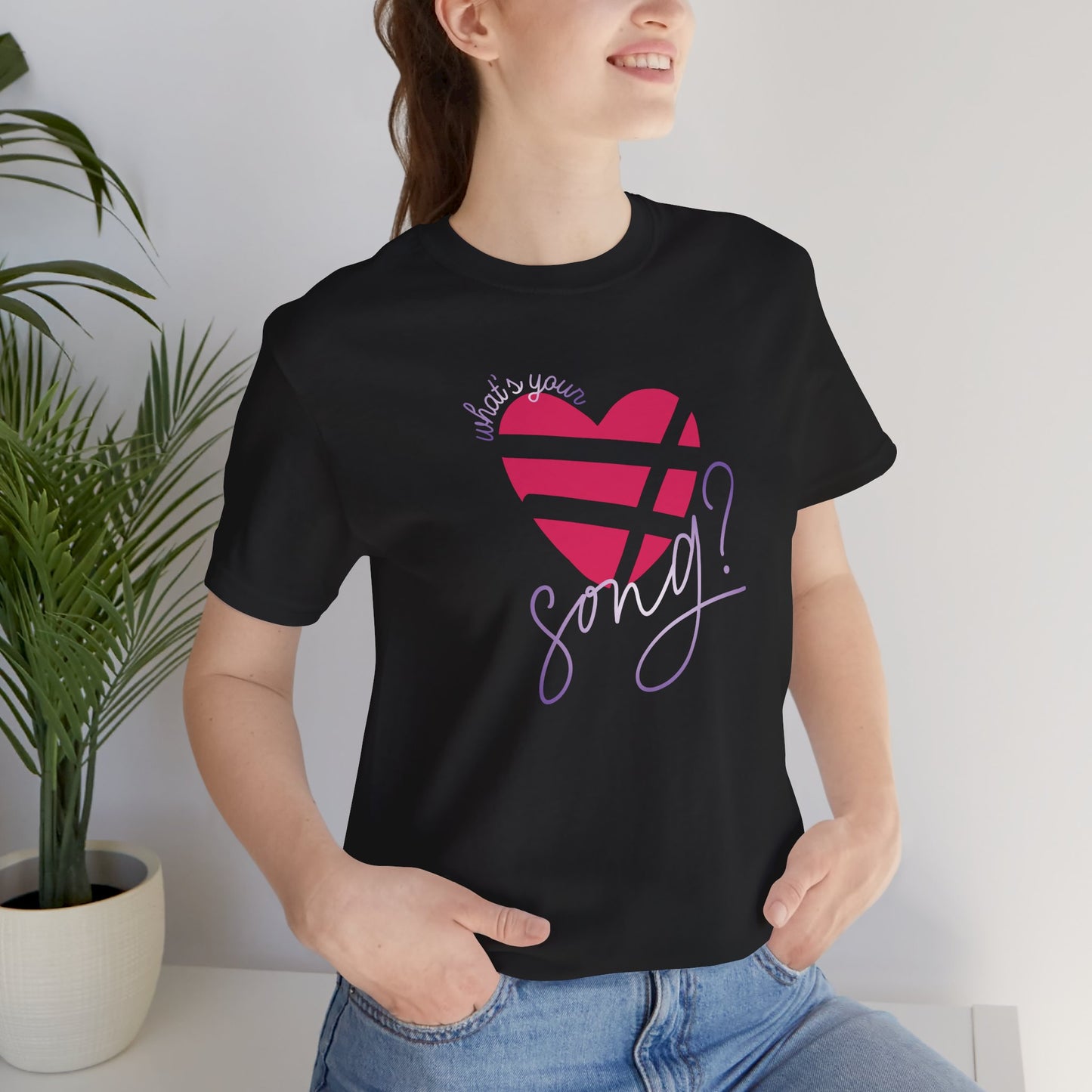 OT7 Short Sleeve Shirt - What's Your Love Song? - Unisex Jersey T-Shirt
