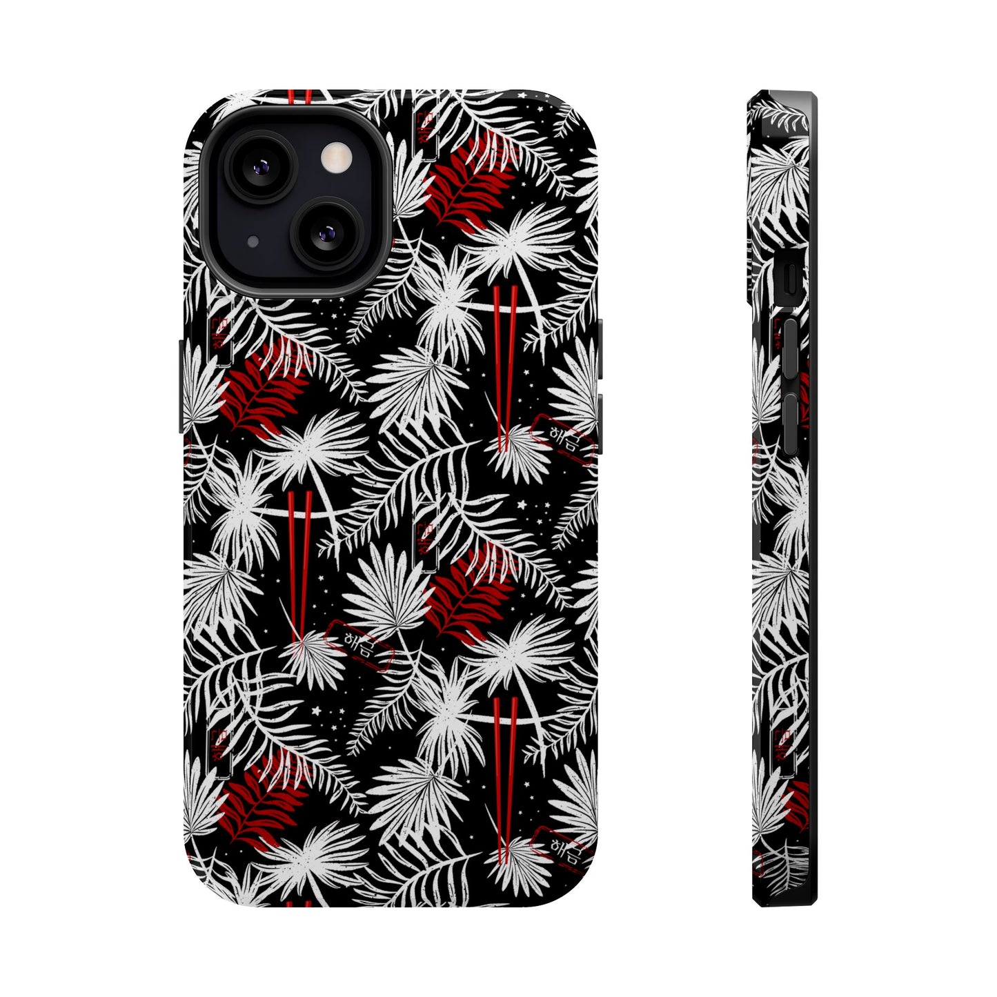 Tropical Chopsticks Magnetic Tough Phone Case
