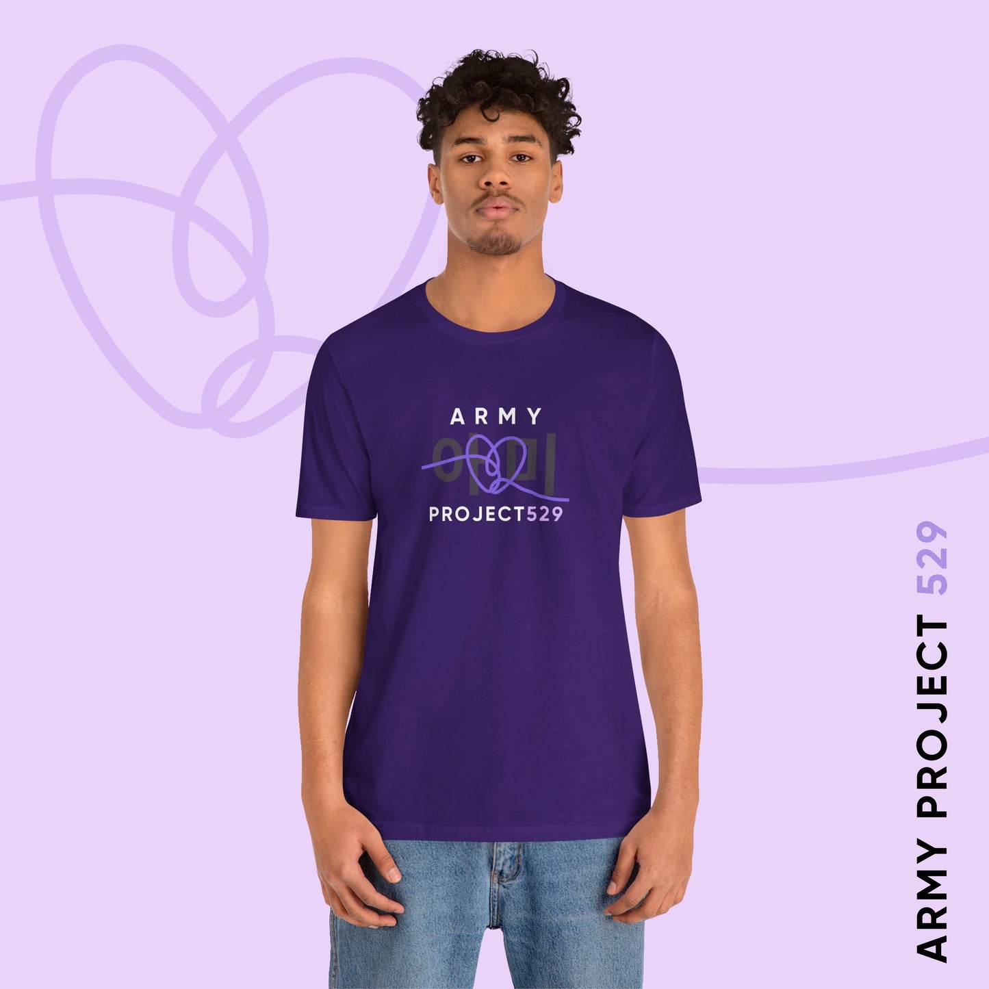 ARMY Project 529 Unisex Jersey Short Sleeve Tee