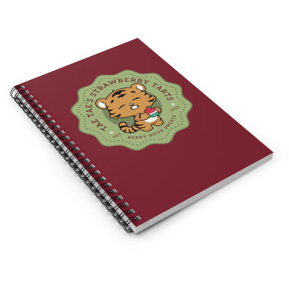 Tae Tae Strawberry Tarts Bakery Series Spiral Notebook