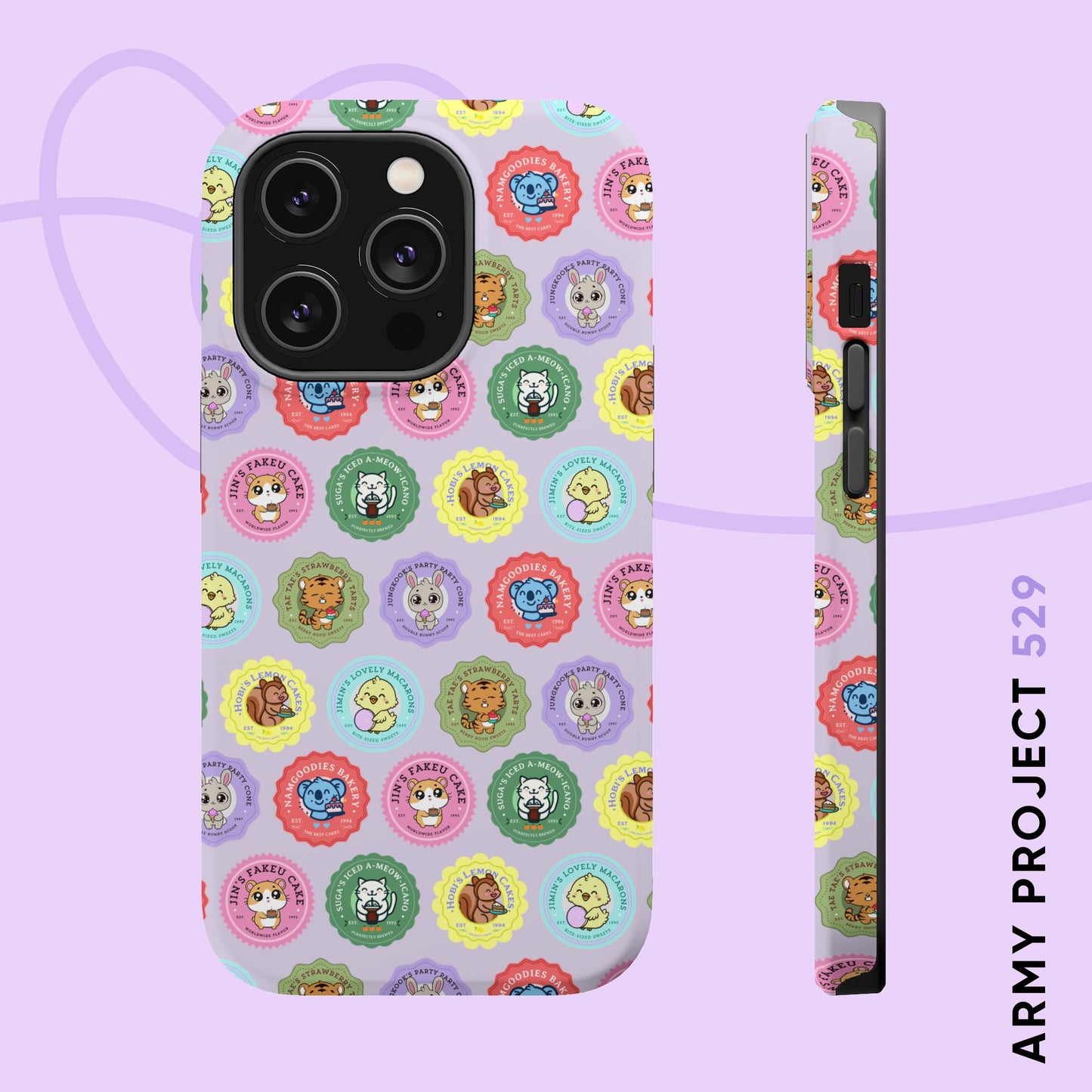 Namgoodies Bakery OT7 Magnetic Tough Phone Case