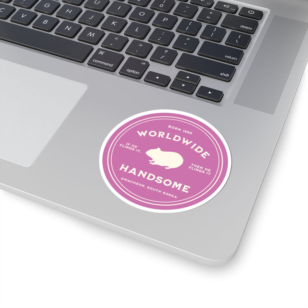Worldwide Handsome Badge Series Vinyl Sticker