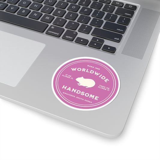 Worldwide Handsome Badge Series Vinyl Sticker