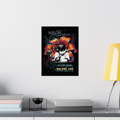 Jungkook Y2JK Retro Series Matte Poster