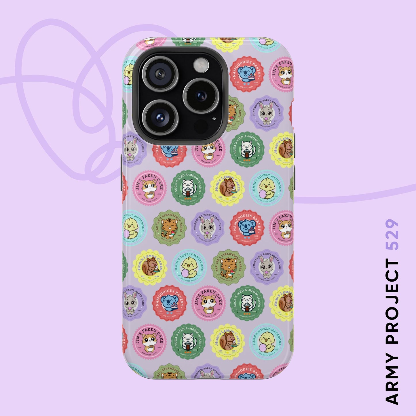 Namgoodies Bakery OT7 Magnetic Tough Phone Case