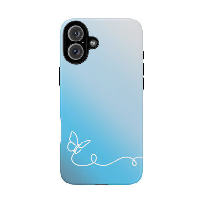 Clear Sunrise Ombre Tough Phone Case
