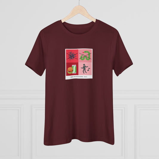 Hobi Care Instructions Women's Short-Sleeve T-Shirt
