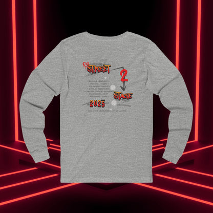 Hobi Concert Long Sleeve Shirt - HOTS with Hope - Fanmade BTS Merch - Soft Unisex T-Shirt