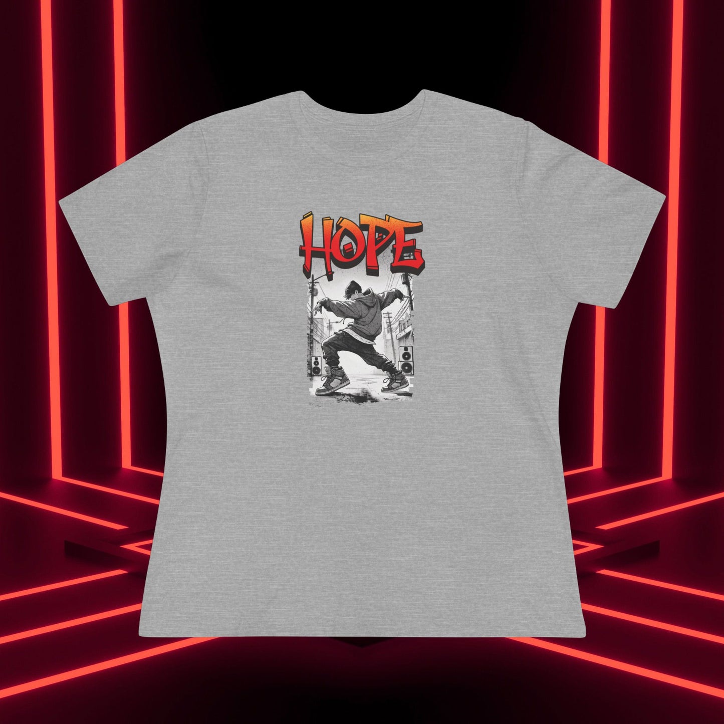 Hobi Concert Women's Tee - HOTS with Hope - Fanmade BTS Merch - Soft Jersey T-Shirt