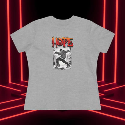 Hobi Concert Women's Tee - HOTS with Hope - Fanmade BTS Merch - Soft Jersey T-Shirt