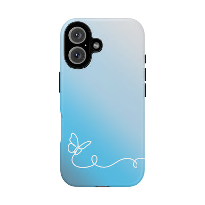 Clear Sunrise Ombre Tough Phone Case