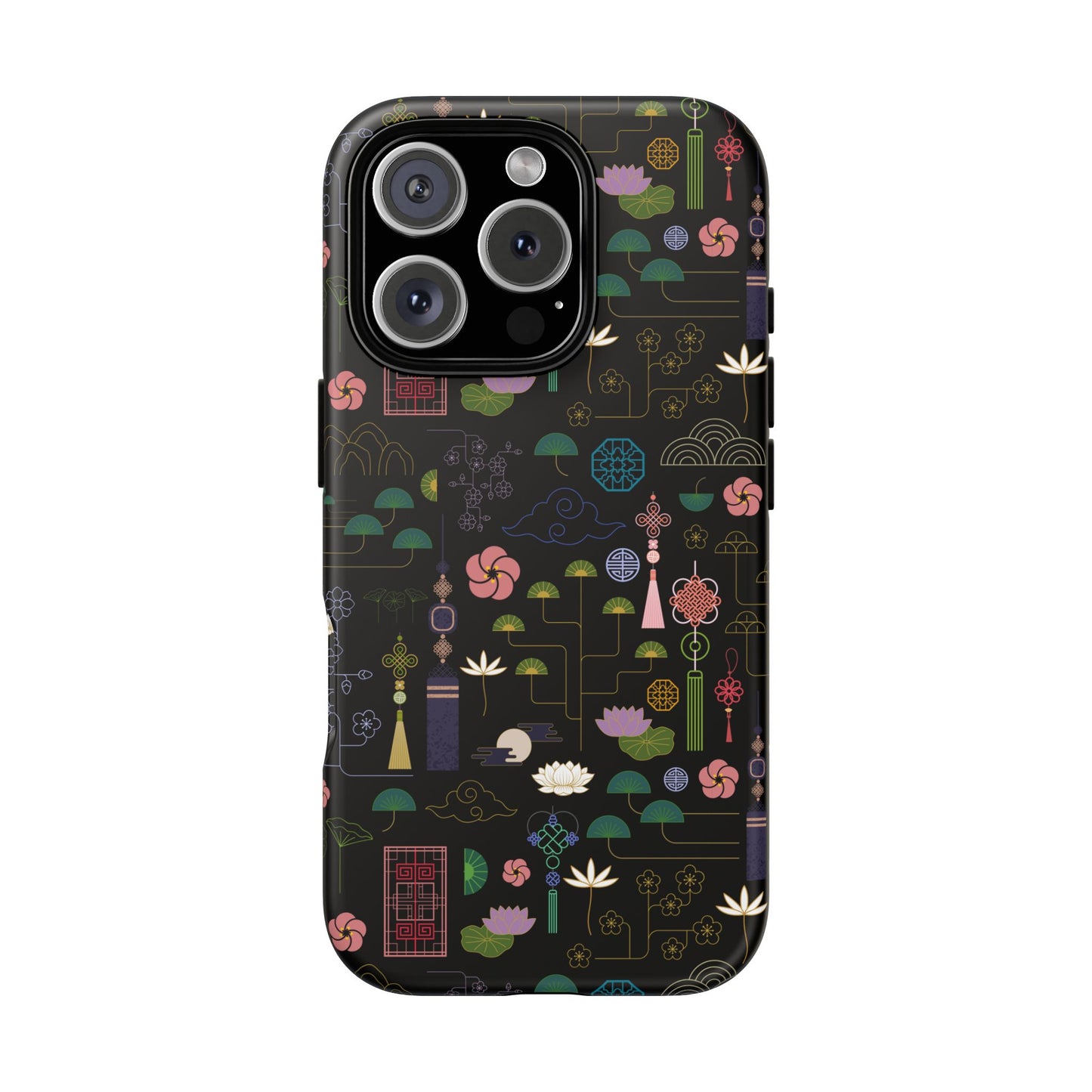 Norigae Night Garden Tough Phone Case - Elegant K-Pop Merch - iPhone, Galaxy, Pixel Cover