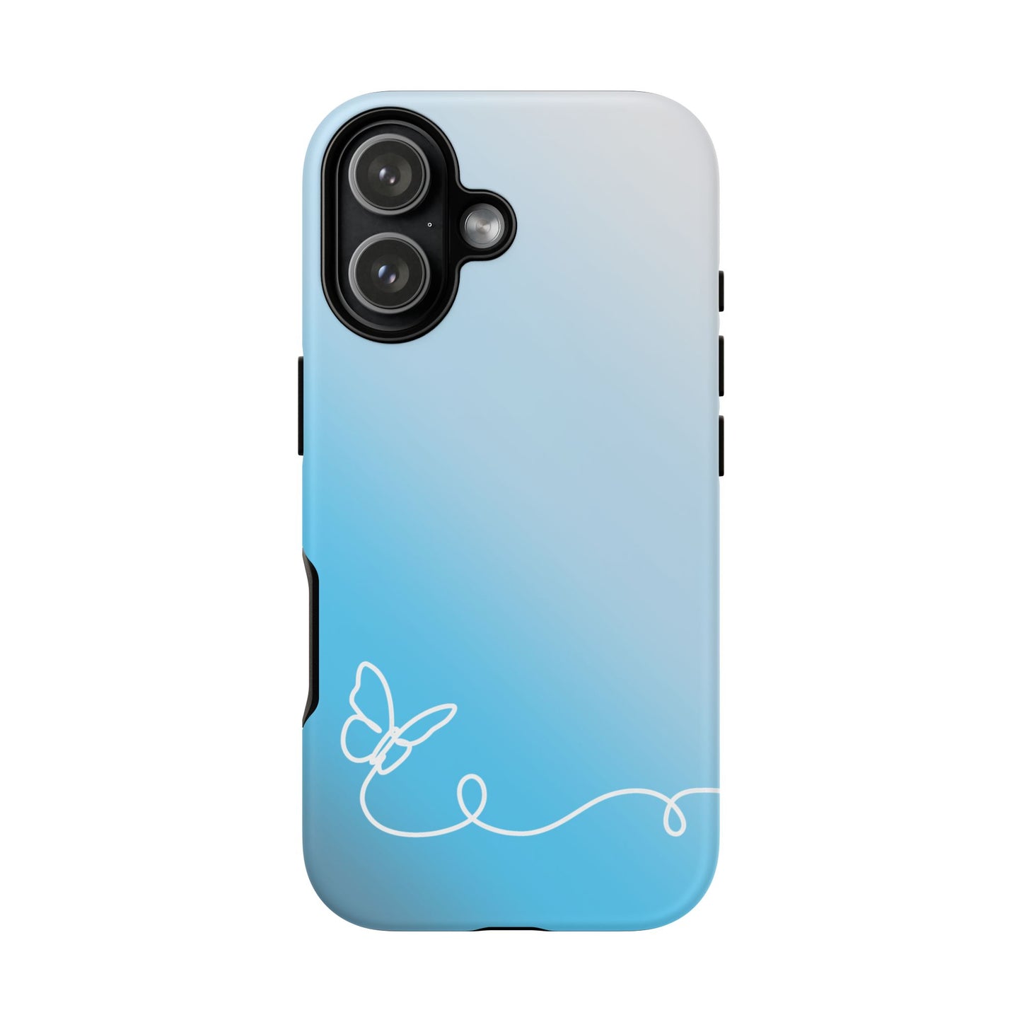 Clear Sunrise Ombre Tough Phone Case
