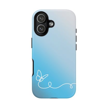 Clear Sunrise Ombre Tough Phone Case