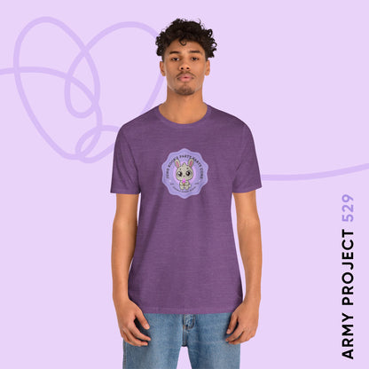 Jung Kook Short Sleeve Shirt - Cute Fanmade BTS Merch - Jung Kook's Party Party Cone - Soft Unisex T-Shirt