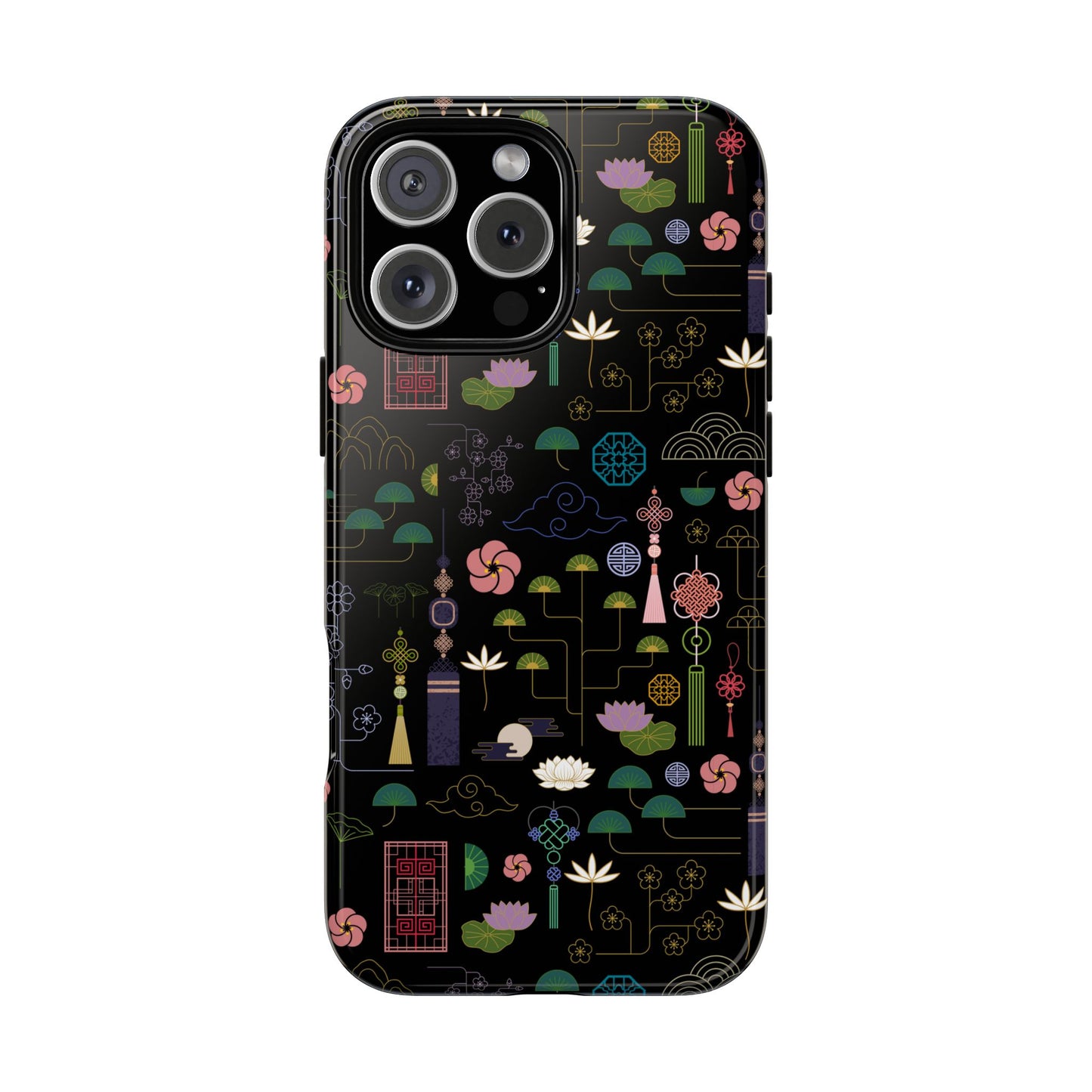 Norigae Night Garden Tough Phone Case - Elegant K-Pop Merch - iPhone, Galaxy, Pixel Cover