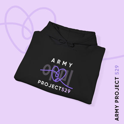 ARMY Project 529 Hoodie - ARMY Apparel - Cozy Unisex Sweatshirt
