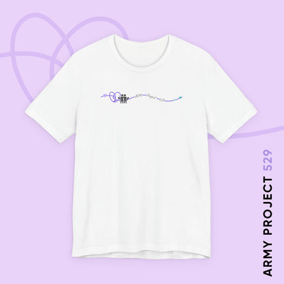 AP529 Heartline Logo Unisex Jersey Short Sleeve Tee
