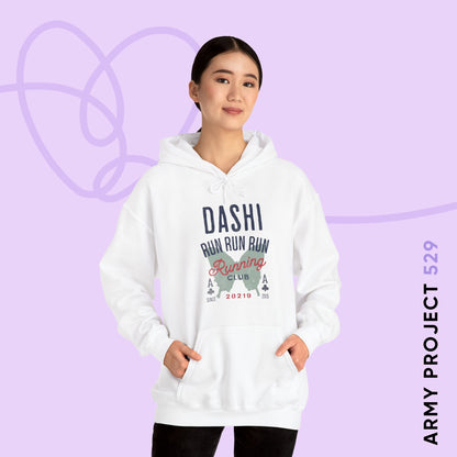 OT7 Hoodie - Dashi Running Club - Fanmade BTS Merch - Cozy Unisex Sweatshirt