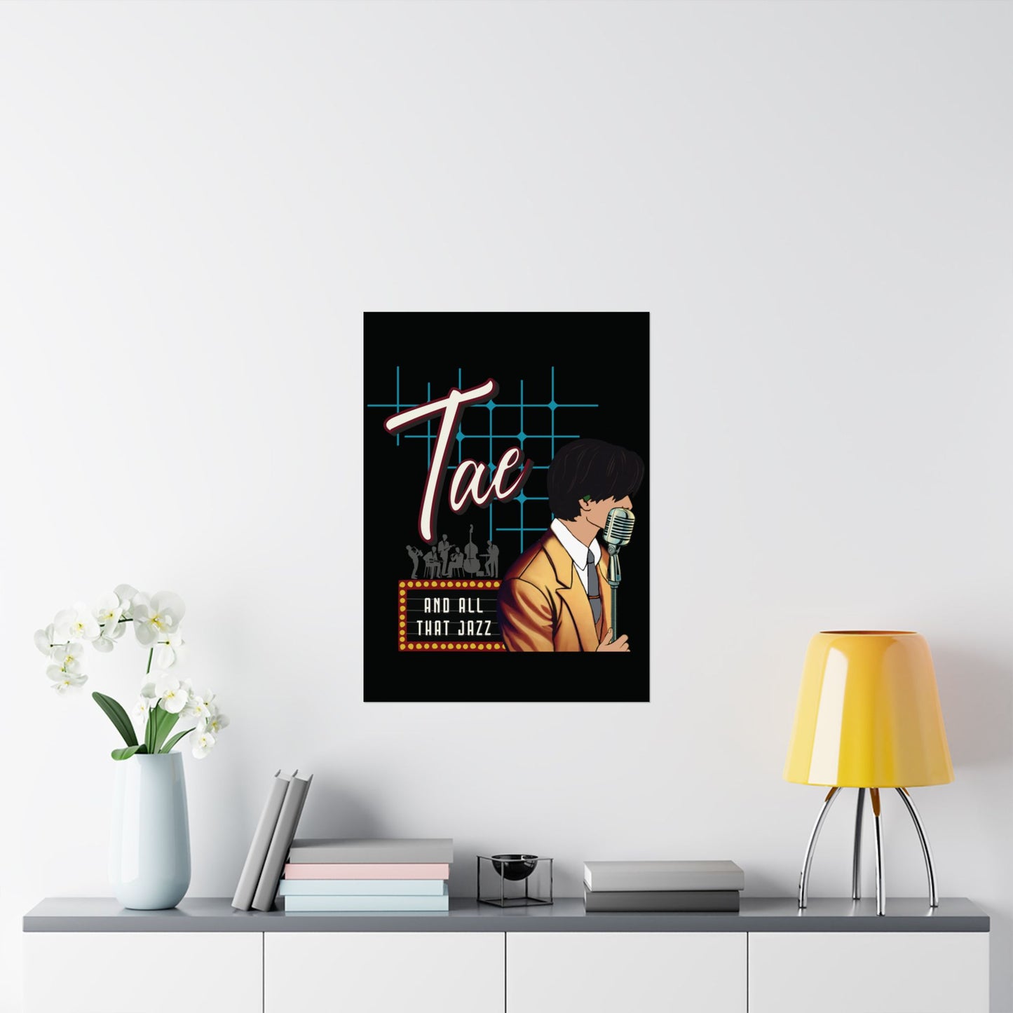 Taehyung 1950s Retro Series Matte Poster