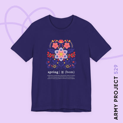OT7 Short Sleeve Shirt - Until the Flowers Bloom - Unisex Jersey T-Shirt
